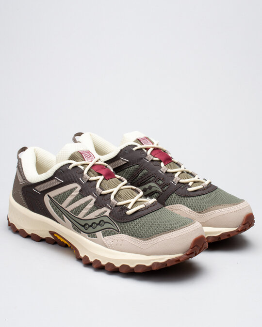 Saucony Grid Peak Olive Brown Shoes Shoes Online Lester Store