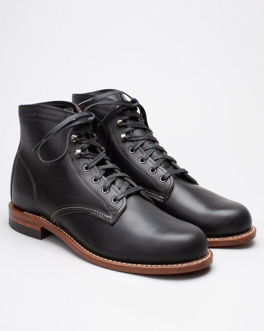 Wolverine 1000 Mile Boots Black Shoes Shoes Online Lester Store