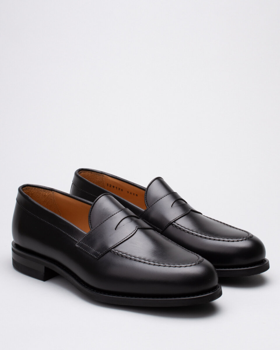 Berwick Penny 9628 Dainite-Black Shoes - Shoes Online - Lester Store