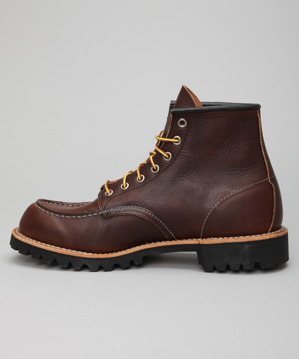 Red Wing Shoes Moc Toe Lug 8146 Briar Oil Slick skor – Skor online ...